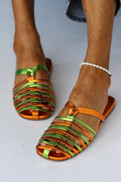Nafsica Orange & Green