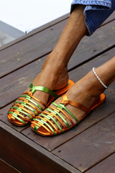Nafsica Orange & Green