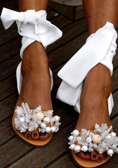Gloria sandals by Elina Linardaki