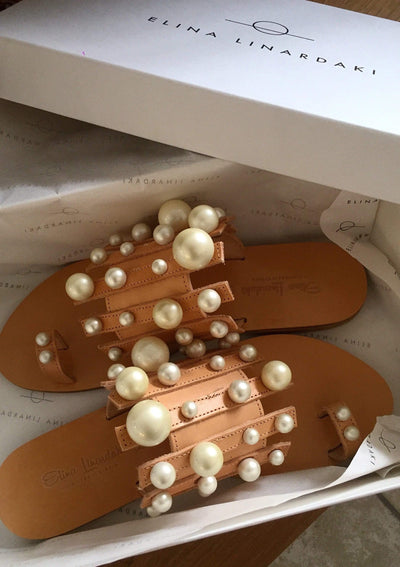 Elina Linardaki Sandals Grace Kelly