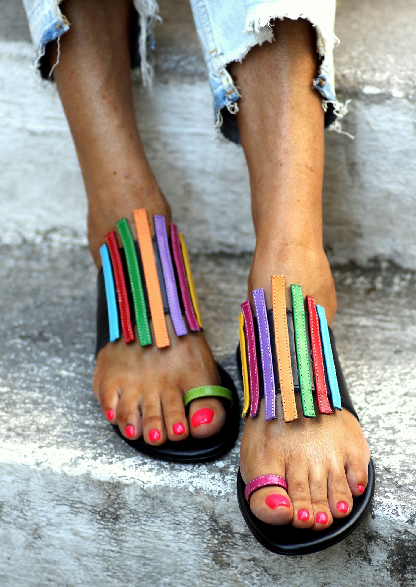 Doremi sandals by Elina Linardaki