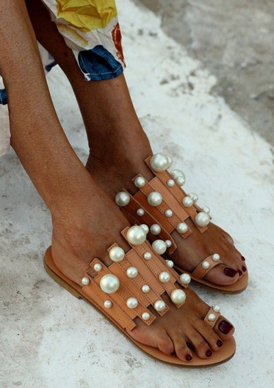 Grace Kelly sandals by Elina Linardaki