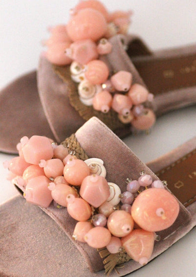 Elina Linardaki Sandals Sel Rose